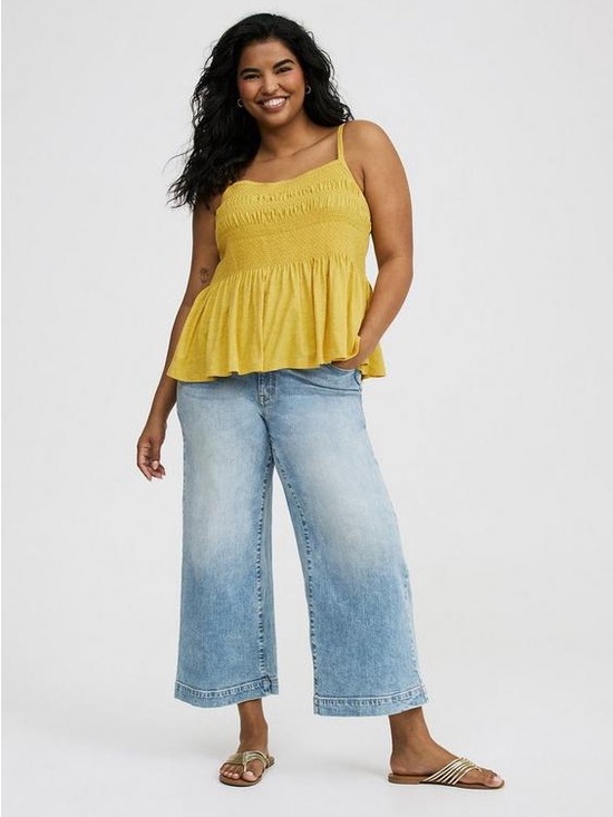 torrid Denim - High-Rise Wide-Leg Ankle Jean